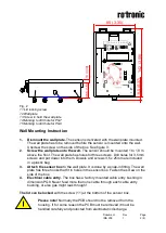 Preview for 2 page of Rotronic CF8-W-Disp-CO Installation Manual