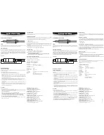 Preview for 1 page of Rotronic HC2-LDP Short Instruction Manual