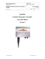 Preview for 1 page of Rotronic HygroFlex Instruction Manual