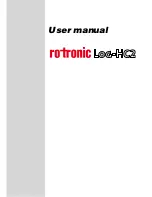 Preview for 5 page of Rotronic LOG-HC2 User Manual