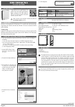 Rotronic RMS-GW-868 Short Instruction Manual предпросмотр