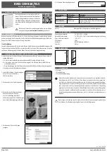 Предварительный просмотр 2 страницы Rotronic RMS-GW-868 Short Instruction Manual