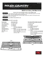 rough country 70101 Instructions Manual preview