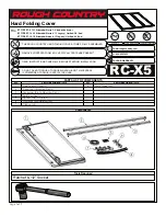 Preview for 1 page of rough country RC-X5 Manual