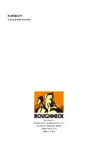 Предварительный просмотр 8 страницы Roughneck 41822 Owner'S Manual