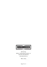 Предварительный просмотр 17 страницы Roughneck 57133 Owner'S Manual