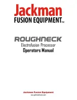 Roughneck Jackman Fusion Equipment Operator'S Manual предпросмотр