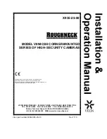 Предварительный просмотр 1 страницы Roughneck V894CSH Installation & Operation Manual