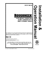 Roughneck V910A-WDR Installation & Operation Manual предпросмотр