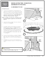 Preview for 23 page of ROUND Pools V35027 Installation Manual