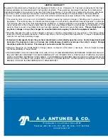 Preview for 22 page of Roundup Food Equipment Division 9300306 Owner'S Manual