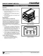 Предварительный просмотр 8 страницы Roundup DCV-200 Owner'S Manual