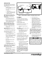 Preview for 5 page of Roundup DFW series Owner'S Manual