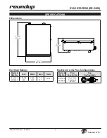 Предварительный просмотр 5 страницы Roundup ES-1200 Owner'S Manual