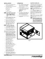 Preview for 5 page of Roundup GST-2H Instruction Manual