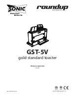 Roundup GST-5V Manual preview