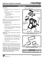 Preview for 6 page of Roundup VCT-20 Deluxe Owner'S Manual