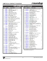 Preview for 24 page of Roundup VCT-2010 Owner'S Manual