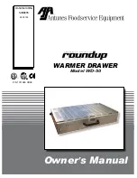 Preview for 1 page of Roundup WD-50 Owner'S Manual