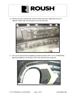 Preview for 10 page of ROUSH 421406 Installation Instructions Manual