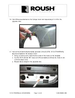 Preview for 13 page of ROUSH 421406 Installation Instructions Manual