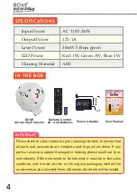 Preview for 6 page of ROVE Aurora Sky User Manual