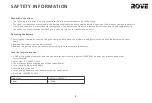 Preview for 5 page of ROVE L3510 Pro User Manual