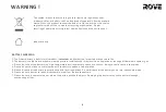 Preview for 6 page of ROVE L3510 Pro User Manual