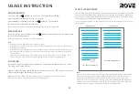 Preview for 11 page of ROVE L3510 Pro User Manual