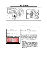 Предварительный просмотр 40 страницы Rover 200 coupe Owner'S Handbook Manual