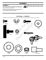 Предварительный просмотр 10 страницы Rover Clipper 385002 108C Series Owner'S Manual