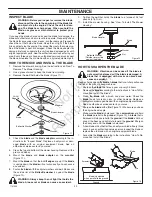 Предварительный просмотр 23 страницы Rover Clipper 385002 108C Series Owner'S Manual