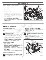 Предварительный просмотр 26 страницы Rover Clipper 385002 108C Series Owner'S Manual