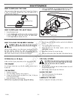 Предварительный просмотр 34 страницы Rover Clipper 385002 108C Series Owner'S Manual