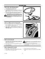 Предварительный просмотр 18 страницы Rover Clipper 405606x108A Owner'S Manual