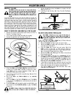 Предварительный просмотр 25 страницы Rover Clipper 425621x108B Owner'S Manual