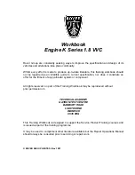 Rover K Series 1.8 VVC Workbook preview