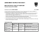 Preview for 4 page of Rover Mini 1997 Electrical Circuit Diagrams