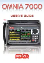 Предварительный просмотр 1 страницы Rover OMNIA 7000 User Manual