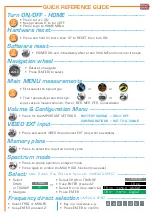 Preview for 1 page of Rover PrimeDigital Easy Meter Quick Reference Manual