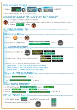 Preview for 2 page of Rover PrimeDigital Easy Meter Quick Reference Manual