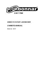 Rover Scottbonnar 302T3 Owner'S Manual предпросмотр