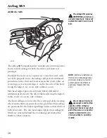 Preview for 31 page of Rover Seventy Five Owner'S Handbook Manual