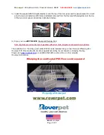 Preview for 2 page of Roverpet WP3024DSF Assembly Instructions