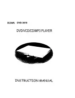 ROWA DVD-3610 Instruction Manual предпросмотр