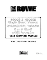 Rowe 4900JR SERIES Field Service Manual preview