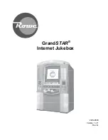 Rowe GrandSTAR Service Manual preview