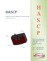 Rowe HASCP Operation Manual preview