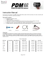 Preview for 1 page of Rowe PDM 60 Instruction Manual