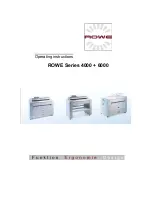 Предварительный просмотр 1 страницы Rowe RC 4000 + 6000 Operating Instructions Manual